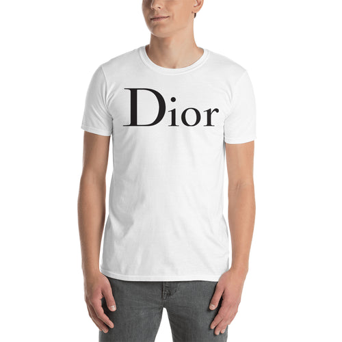 Branded  T shirt White Dior Brand T shirt Short-Sleeve Cotton T shirt for Men