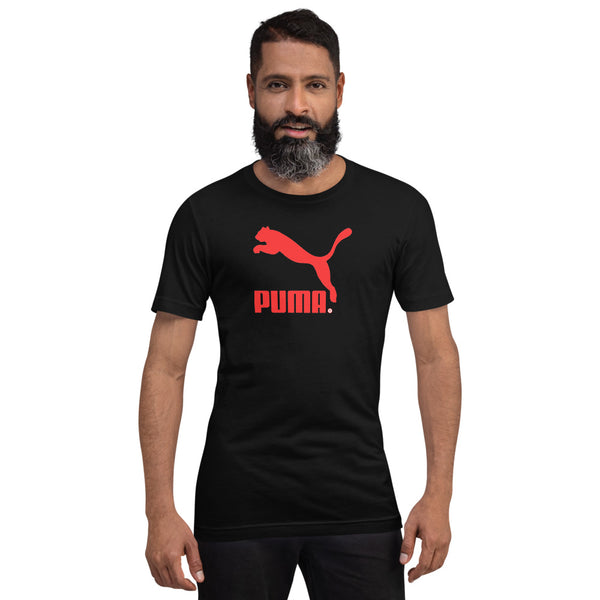 puma black t shirt