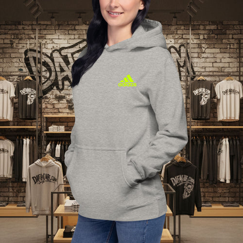 Green Small Adidas Flees Hoodie for Men and Women