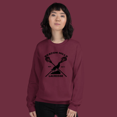 Beacon Hills Lacrosse Sweatshirt for Men and Women
