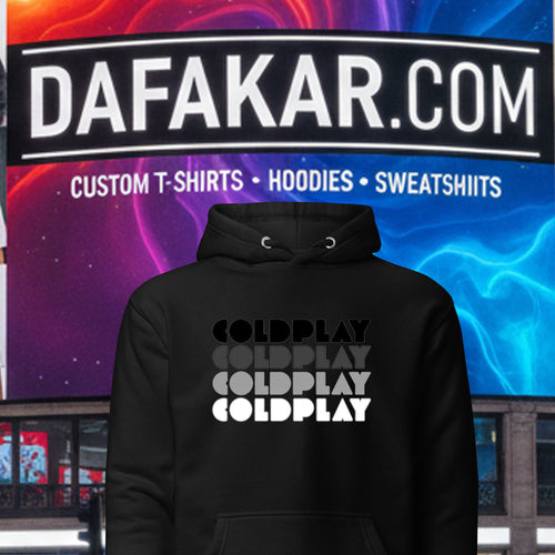 Coldplay Music Band Hoodie For Men and Women