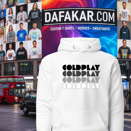 Coldplay Music Band Hoodie For Men and Women