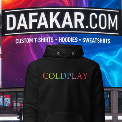Coldplay Rock band Logo Unisex Hoodie