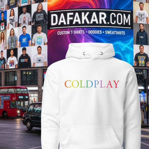 Coldplay Rock band Logo Unisex Hoodie