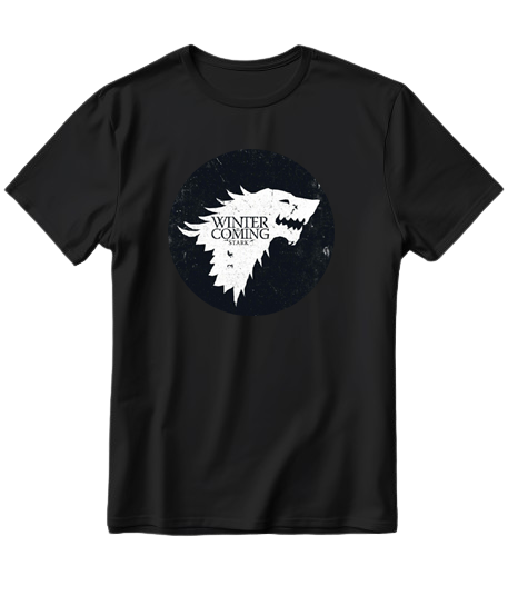 Wolf Winter is coming Game of Thrones t shirt