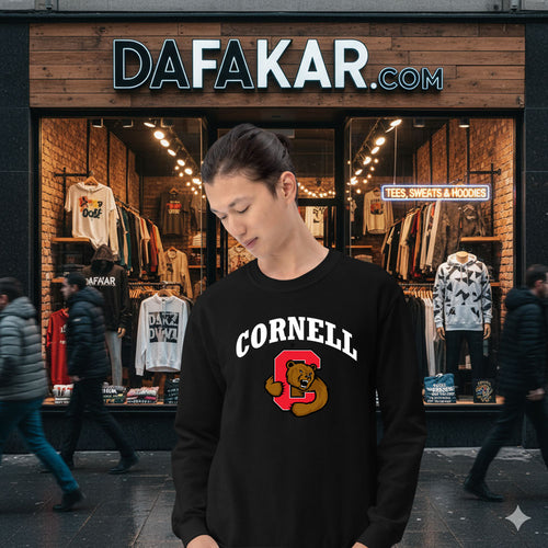 IVY Cornell University Unisex Flees Sweatshirt