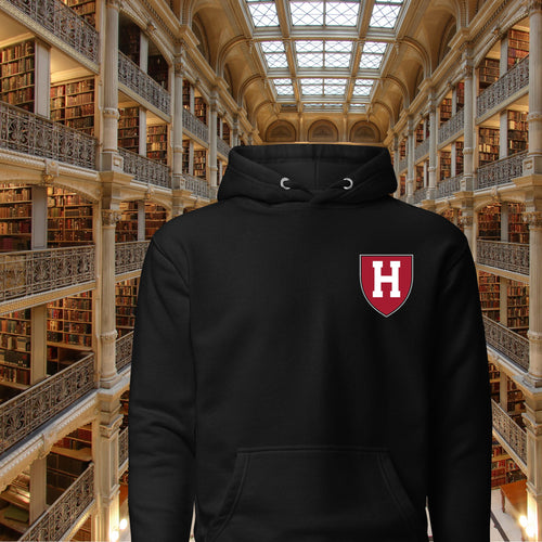 IVY Harvard University Small Logo Hoodie