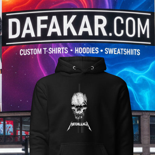 Metallica Rock Band Skull Flees Hoodie
