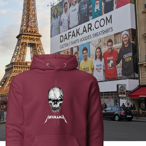 Metallica Rock Band Skull Flees Hoodie