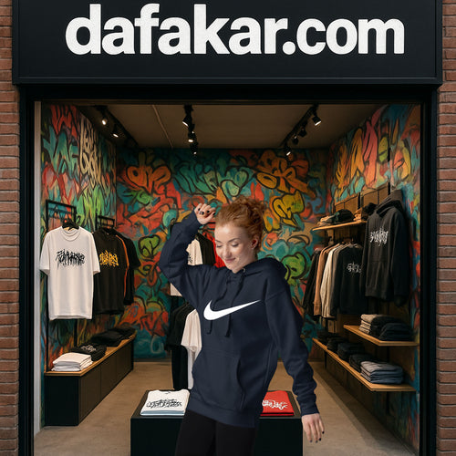 Nike logo White Swoosh Hoodie for Men and Women