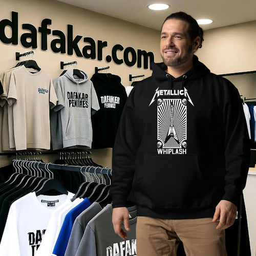 Rock band Metallica Whiplash Unisex Hoodie