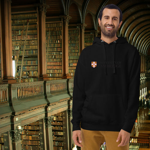 University of Cambridge Logo Printed Hoodie For Men and Women