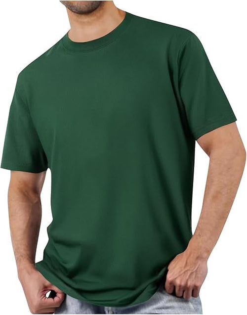 Plain Green T Shirt for Men