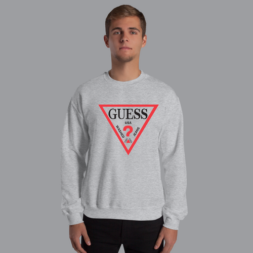 Guess Branded Flees Sweatshirt for Men and Women