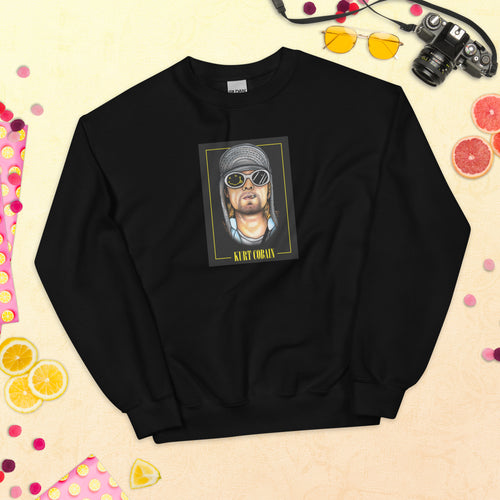 Kurt Cobain Nirvana Band Printed Sweatshirt