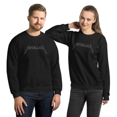 Metallica Black logo printed Sweatshirt for Boys and Girls