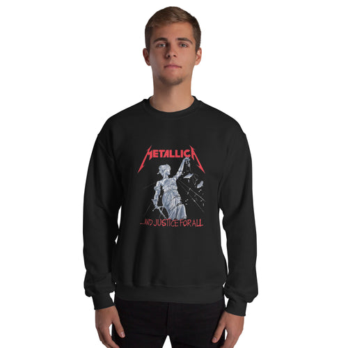 Metallica Justice For All Sweatshirt for Boys and Girls