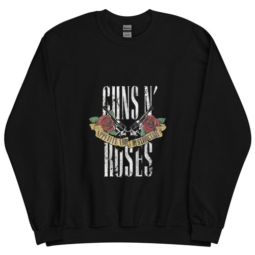 Rock Band Guns and Roses Vintage Sweatshirt for Men and Women