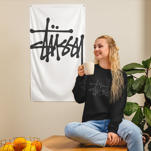 Stussy Logo Printed Sweatshirt For Men and Women