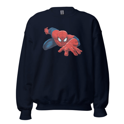 Spiderman Crawling Printed Sweatshirt