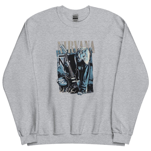 Vintage Kurt Cobain Nirvana Band Sweatshirt for Men and Women