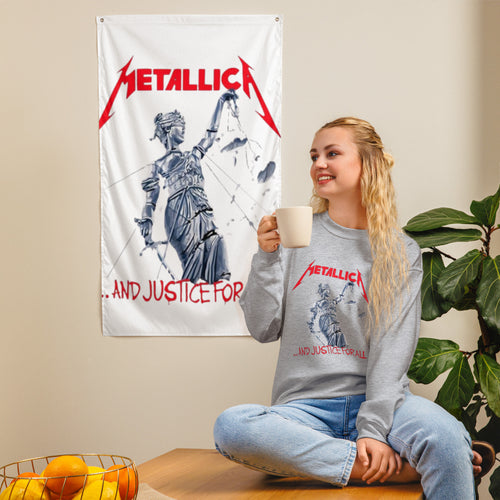 Metallica Justice For All Sweatshirt for Boys and Girls