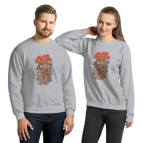 Vintage Black Sabbath flees Black Navy Grey and Maroon Sweatshirt for Men and Women