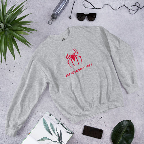 Spiderman Red Spider printed Sweatshirt for Men and Women