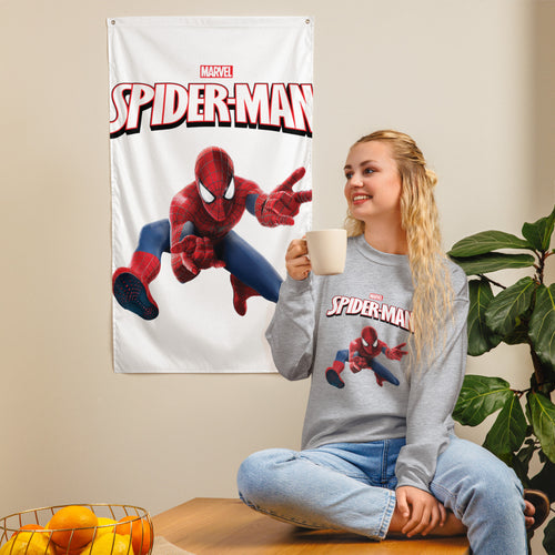 Avengers Spiderman logo Printed T Shirt for Men and Women