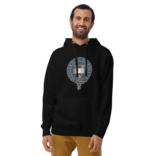 Oxford University logo printed unisex Hoodie