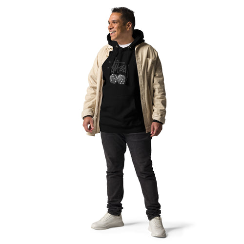 Stussy Black Dice Hoodie for Men and Women