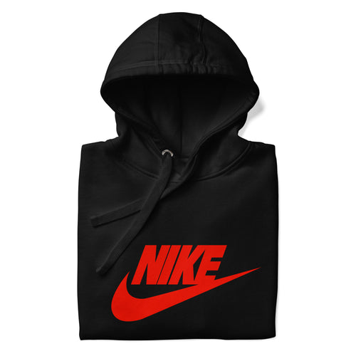 Red Nike printed Hoodie in black grey and nave color for Man and Women