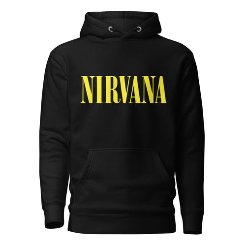 Nirvana Logo on Front and in Utero Hoodie for Men and Women