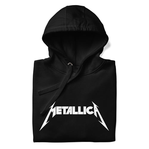 Metallica white logo Hoodie for Man and Women