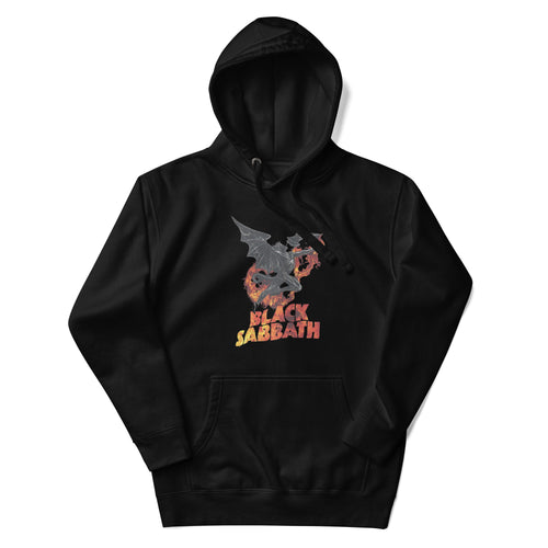 Stylish Black Sabbath logo printed Hoodie