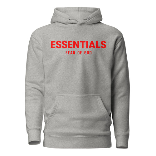 Essentials Hoodie in Red print for Man and Women