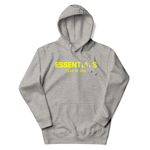 Fear Of God Essentials Yellow Hoodies unisex