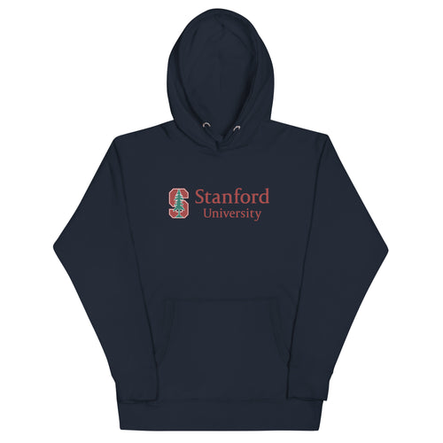 Stanford University logo printed black navy and grey Hoodie for Boys and Girls