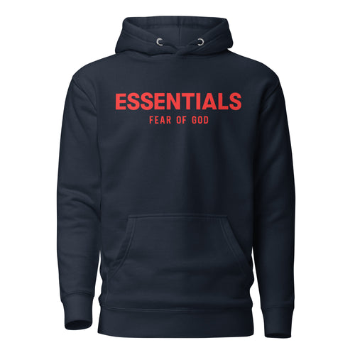 Essentials Hoodie in Red print for Man and Women