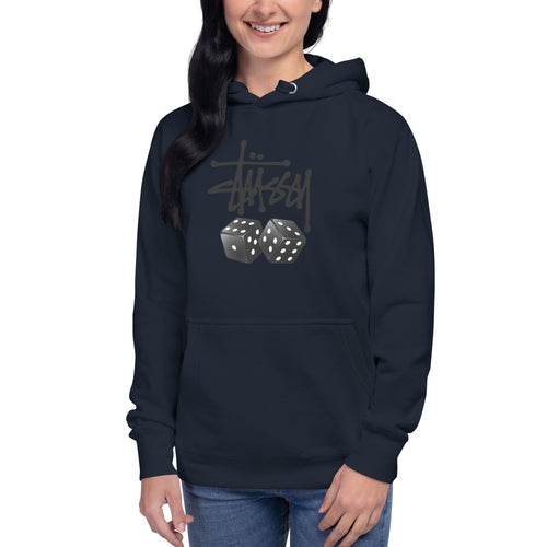 Stussy Black Dice Hoodie for Men and Women