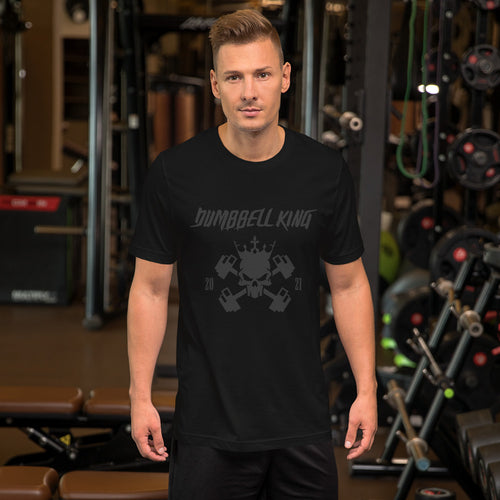 Dumbbell King Gym wear for men in pure cotton