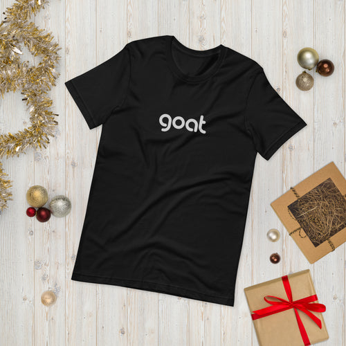 GOAT Greatest of all time printed cotton t shirt for men and women