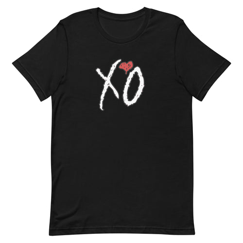 Music Singer The Weeknd logo xo t shirt for men and women