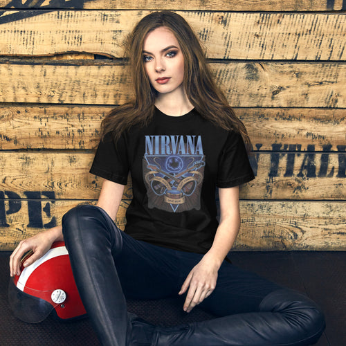 Rock Band Nirvana Creative Design Printed T shirts for Men and Women