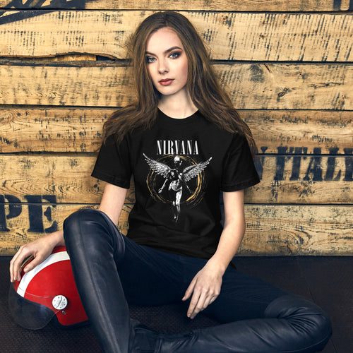 Rock Band Nirvana in Utero T Shirt for Boys and Girls