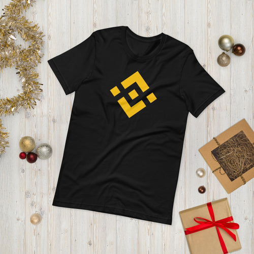 Binance Original Logo Printed T Shirt for Men and Women