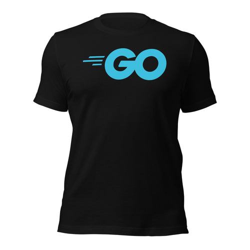 Go Computer Programming Language logo Printed T Shirt