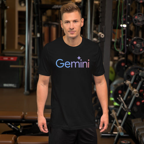 Google Gemini AI Logo Printed T Shirt