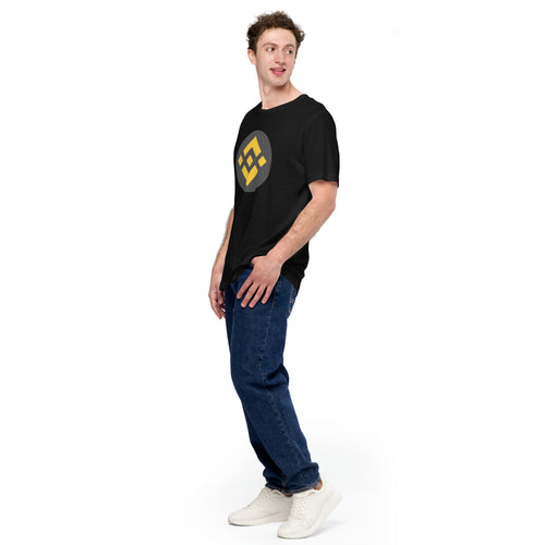 Binance Coin BNB cryptocurrency t shirt for men