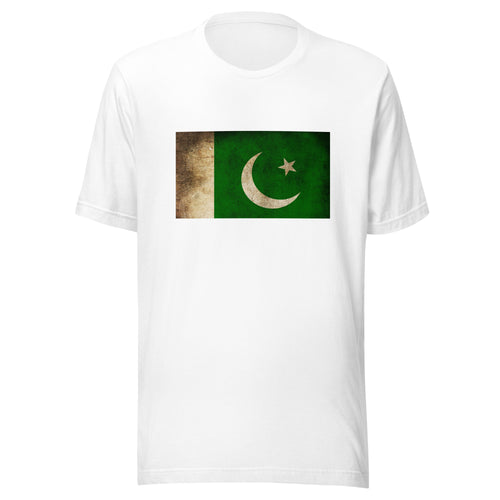 Vintage Pakistani flag t shirt for men and women